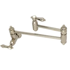 New Heirloom Wall Mount Pot Filler Kitchen Faucet Wall Mounted Kitchen Faucets|Single Hole