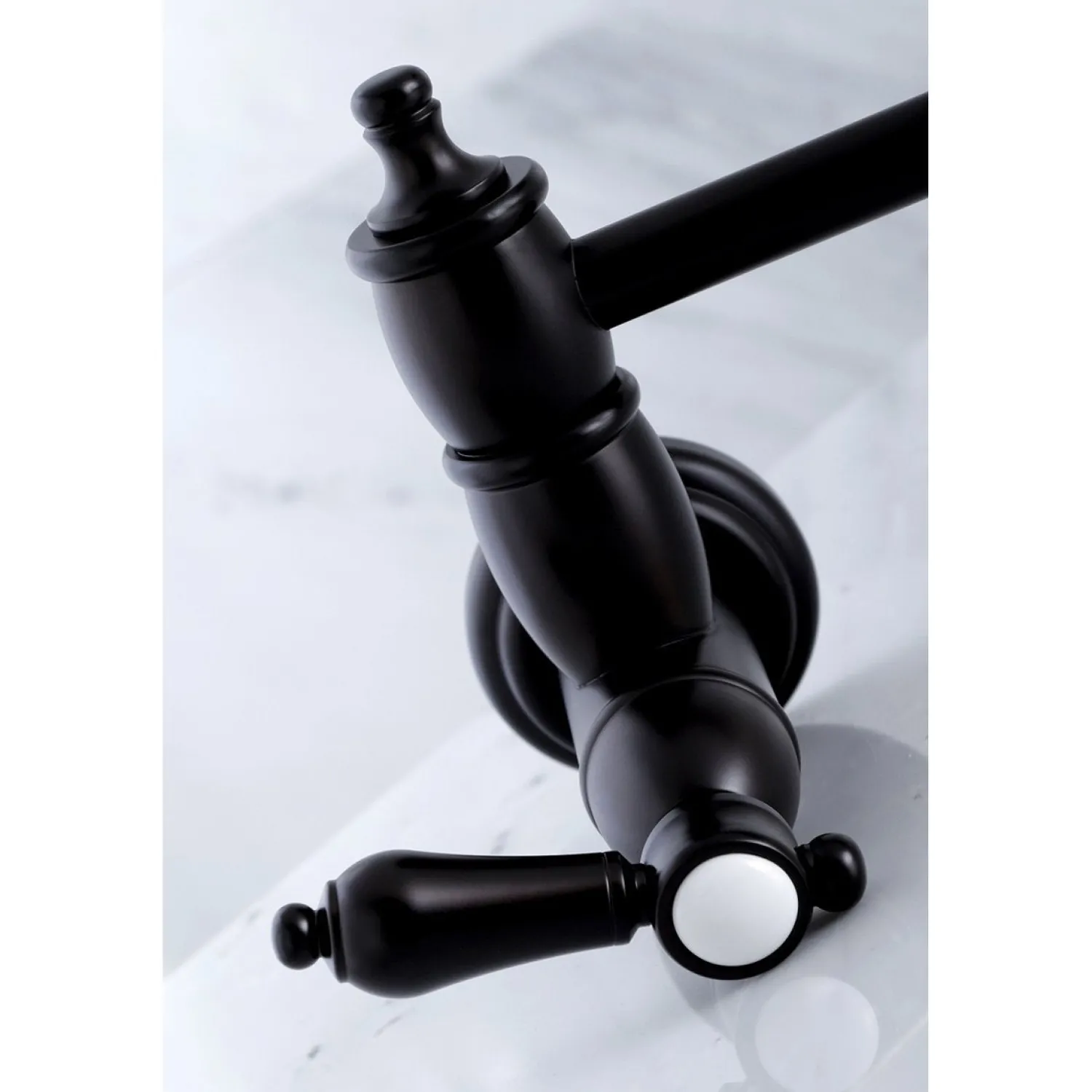 New Heirloom Wall Mount Pot Filler Kitchen Faucet Wall Mounted Kitchen Faucets|Single Hole