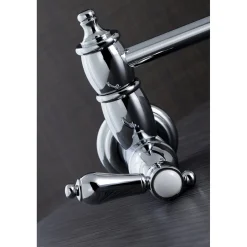 New Heirloom Wall Mount Pot Filler Kitchen Faucet Wall Mounted Kitchen Faucets|Single Hole