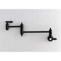 New Heirloom Wall Mount Pot Filler Kitchen Faucet Wall Mounted Kitchen Faucets|Single Hole
