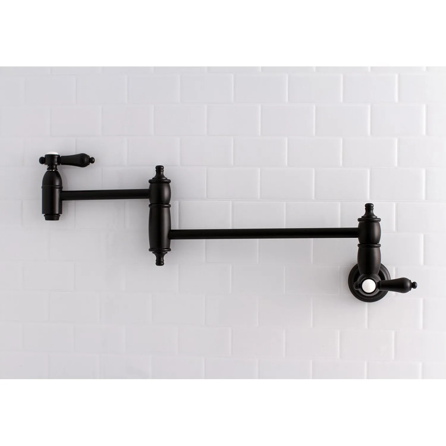 New Heirloom Wall Mount Pot Filler Kitchen Faucet Wall Mounted Kitchen Faucets|Single Hole