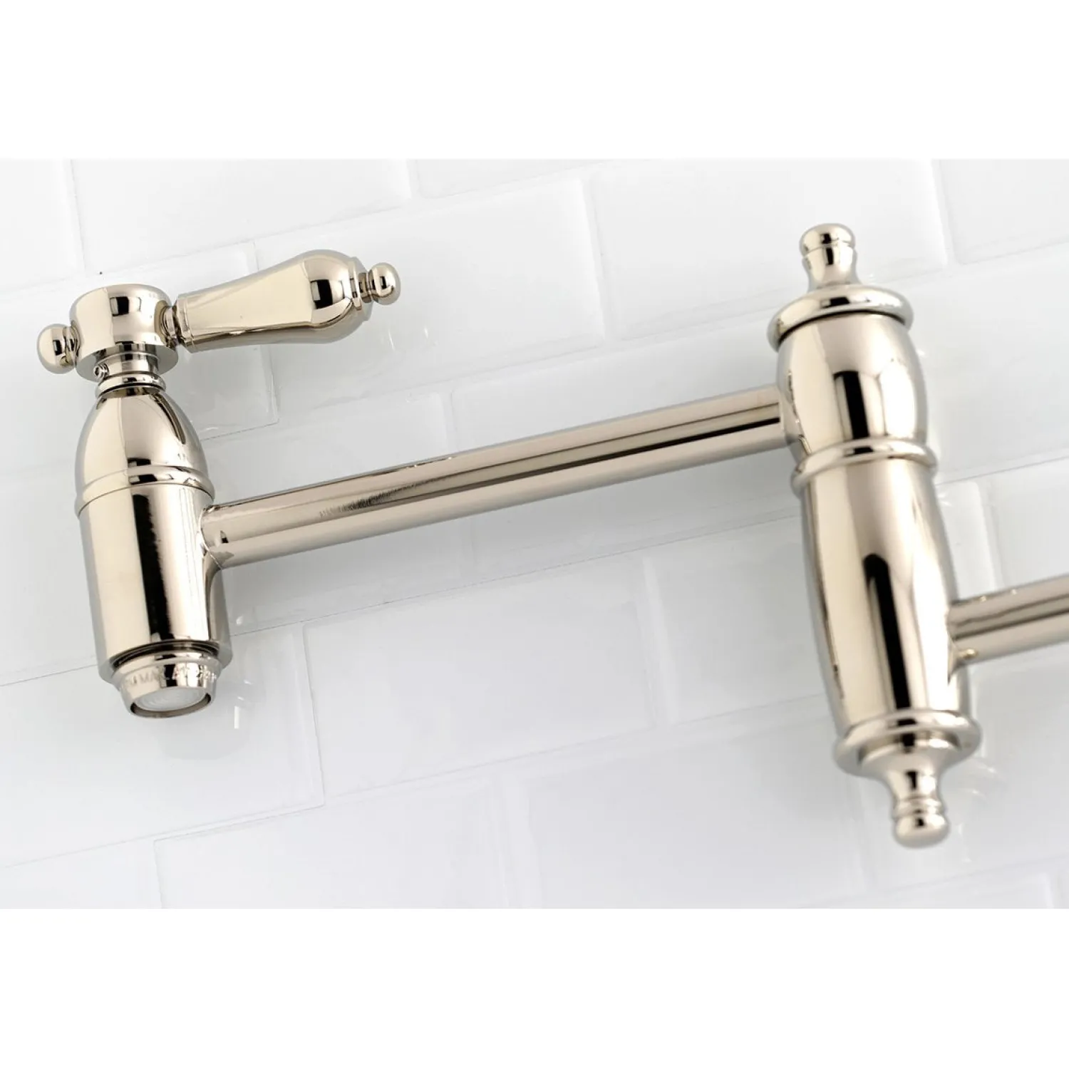 New Heirloom Wall Mount Pot Filler Kitchen Faucet Wall Mounted Kitchen Faucets|Single Hole