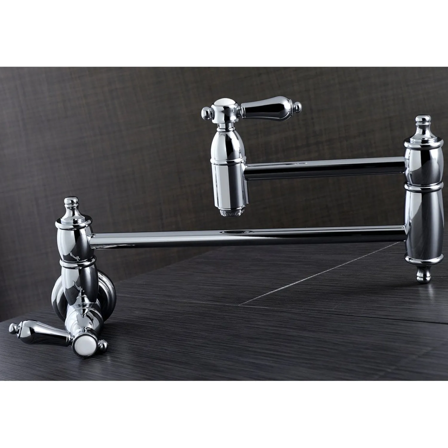 New Heirloom Wall Mount Pot Filler Kitchen Faucet Wall Mounted Kitchen Faucets|Single Hole
