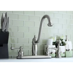 Sale Heritage Centerset Kitchen Faucet Faucets With Side Spray