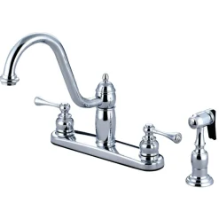Sale Heritage Centerset Kitchen Faucet Faucets With Side Spray