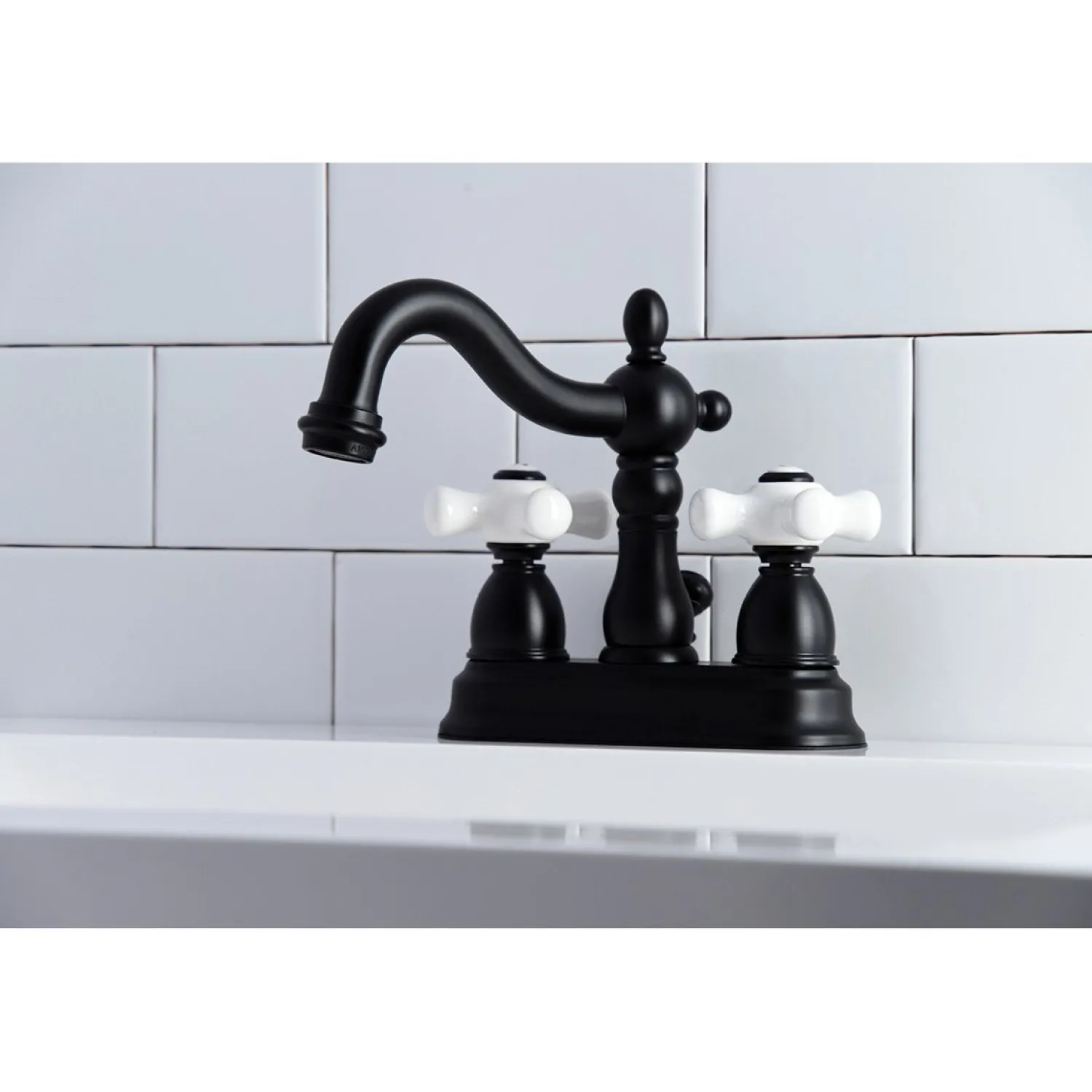 Sale Heritage 4" Centerset 3-Hole Bathroom Faucet 4" Center Set