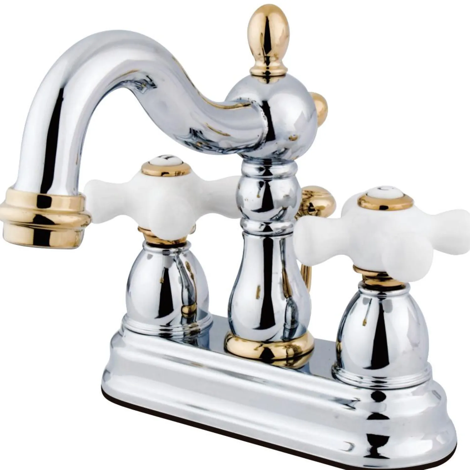 Sale Heritage 4" Centerset 3-Hole Bathroom Faucet 4" Center Set