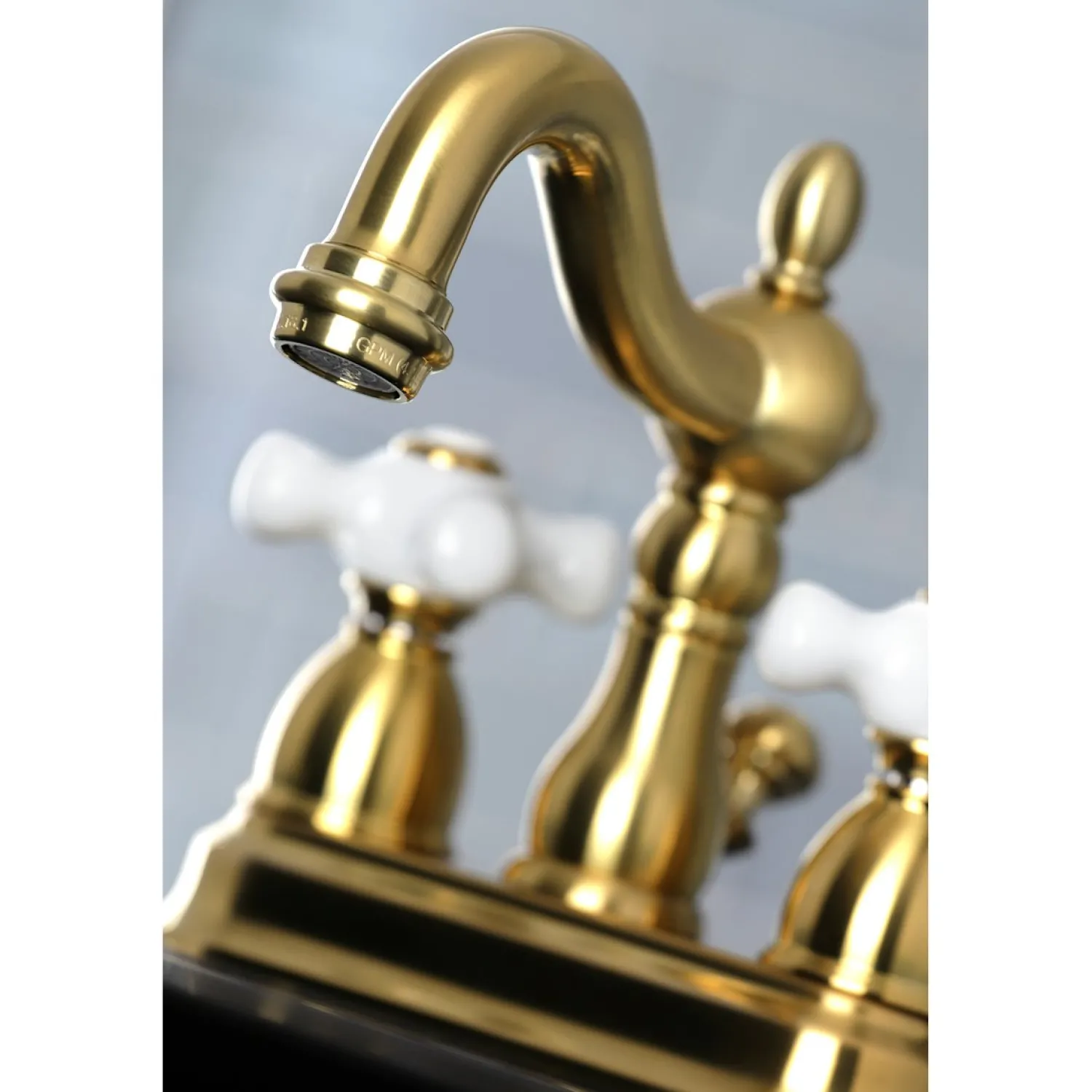 Sale Heritage 4" Centerset 3-Hole Bathroom Faucet 4" Center Set