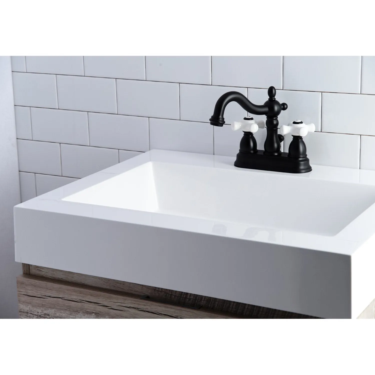 Sale Heritage 4" Centerset 3-Hole Bathroom Faucet 4" Center Set
