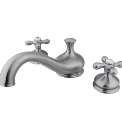 Sale Heritage Classic Three Hole Two Handle Roman Tub Filler Tub Faucets