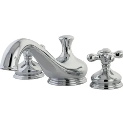 Sale Heritage Classic Three Hole Two Handle Roman Tub Filler Tub Faucets