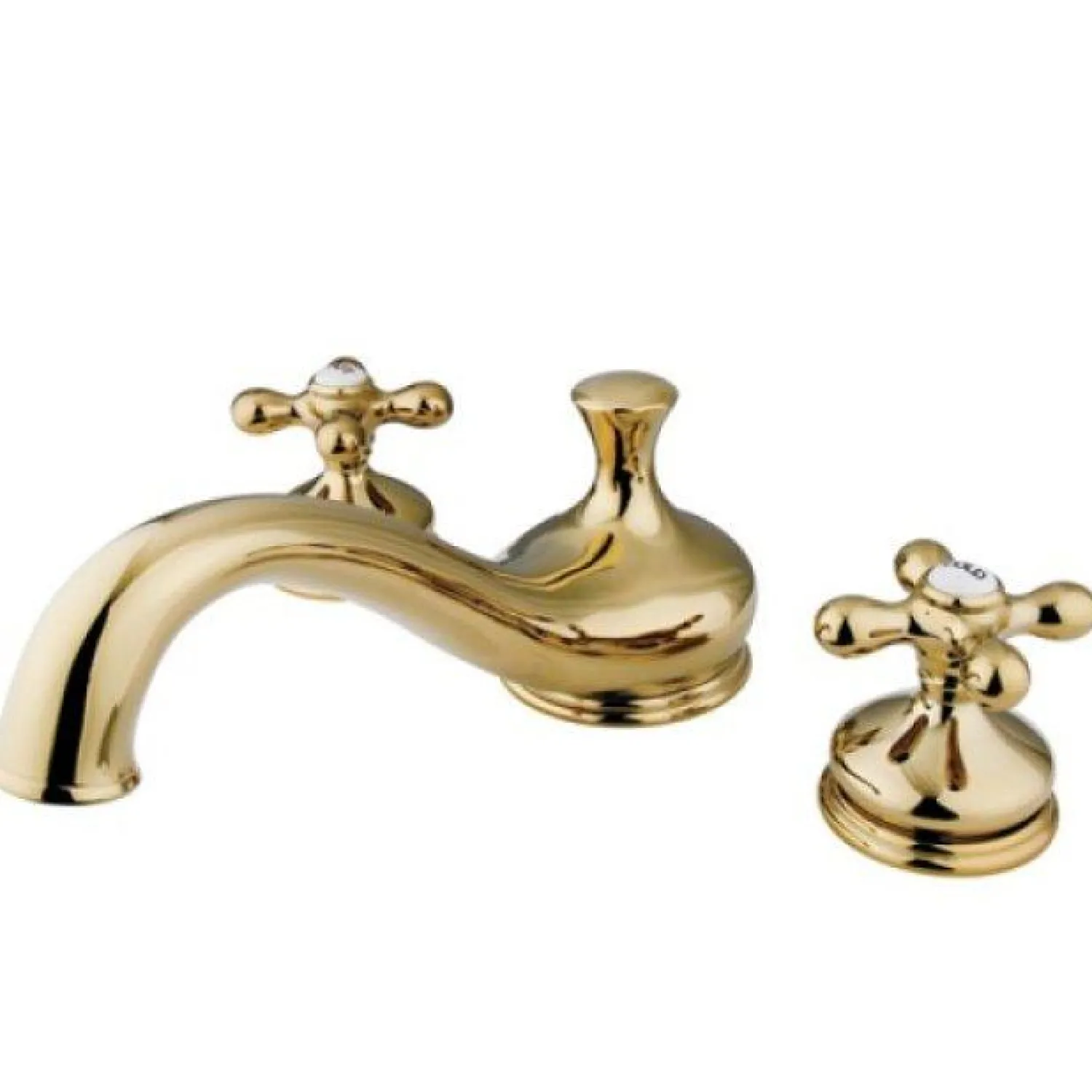 Sale Heritage Classic Three Hole Two Handle Roman Tub Filler Tub Faucets