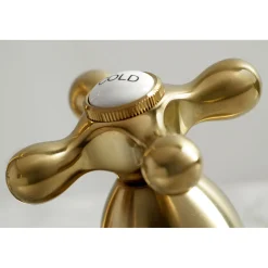 Discount Heritage Cross-Handle 8-Inch Widespread Bathroom Faucet 8