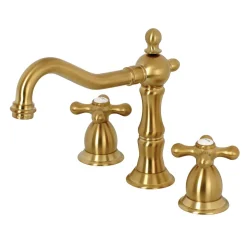 Discount Heritage Cross-Handle 8-Inch Widespread Bathroom Faucet 8