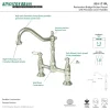 Online Heritage Deck Mount Kitchen Bridge Faucet Bridge Faucets
