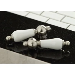 Online Heritage Deck Mount Kitchen Bridge Faucet Bridge Faucets