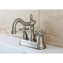 Discount Heritage Deck Mount 4-Inch Centerset Bathroom Faucet 4