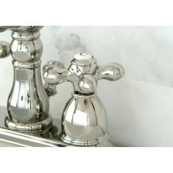 Discount Heritage Deck Mount 4-Inch Centerset Bathroom Faucet 4