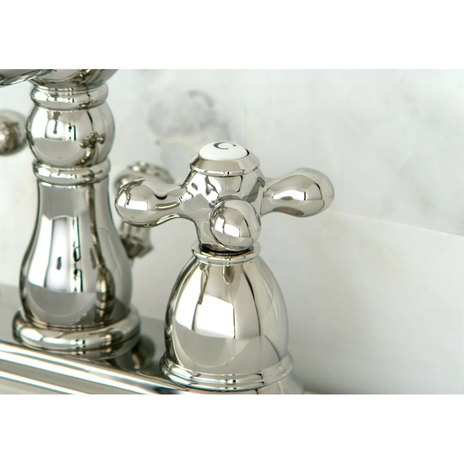 Discount Heritage Deck Mount 4-Inch Centerset Bathroom Faucet 4" Center Set