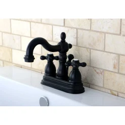 Discount Heritage Deck Mount 4-Inch Centerset Bathroom Faucet 4