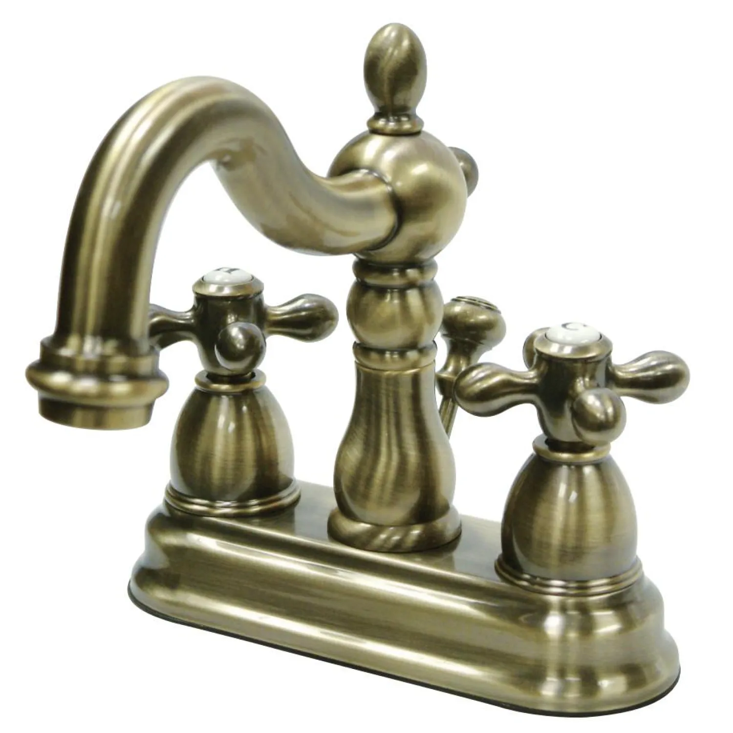 Discount Heritage Deck Mount 4-Inch Centerset Bathroom Faucet 4" Center Set