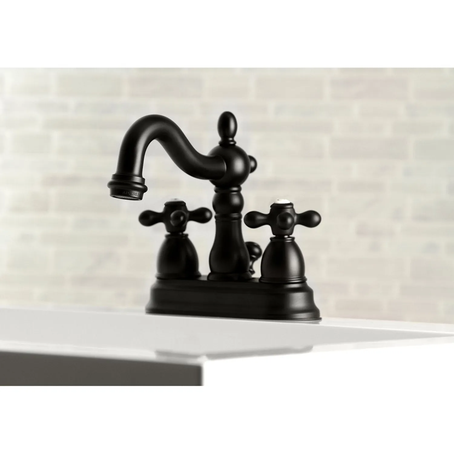Discount Heritage Deck Mount 4-Inch Centerset Bathroom Faucet 4" Center Set