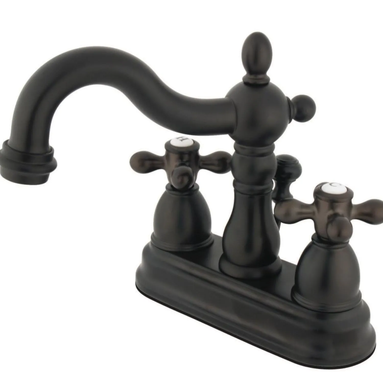 Discount Heritage Deck Mount 4-Inch Centerset Bathroom Faucet 4" Center Set