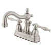 Online Heritage Deck Mount 2-Handle 4-Inch Centerset Bathroom Faucet 4" Center Set