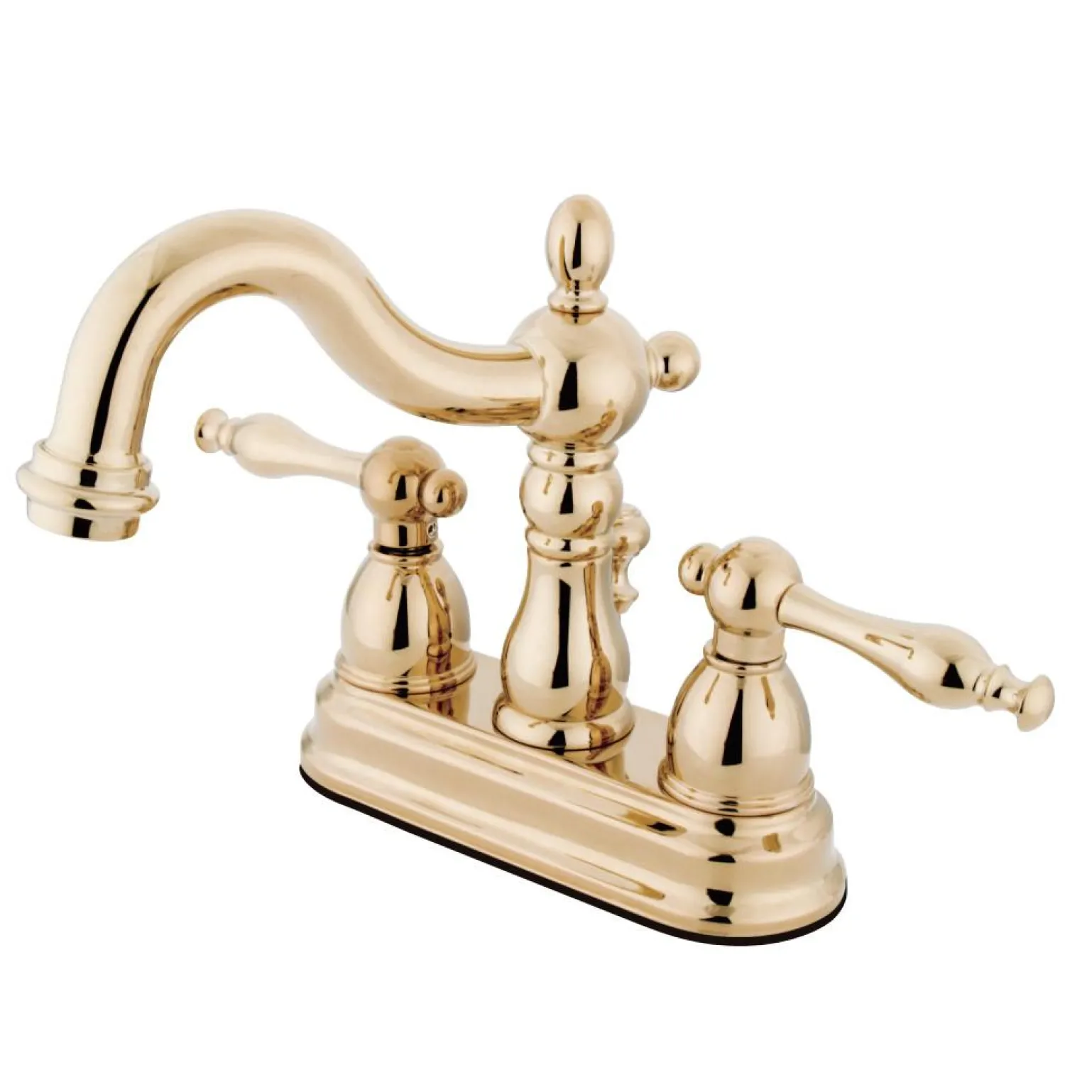 Online Heritage Deck Mount 2-Handle 4-Inch Centerset Bathroom Faucet 4" Center Set