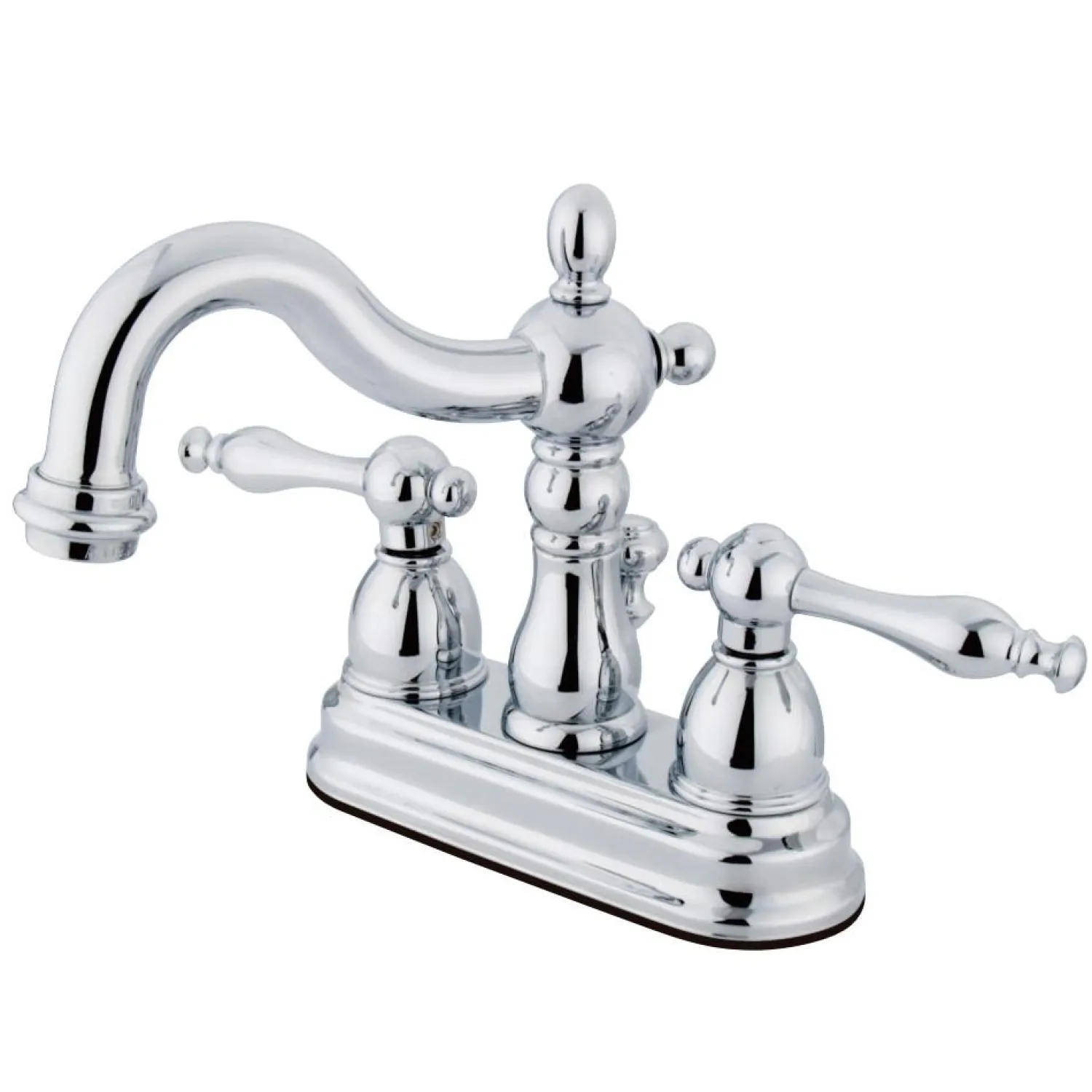 Online Heritage Deck Mount 2-Handle 4-Inch Centerset Bathroom Faucet 4" Center Set
