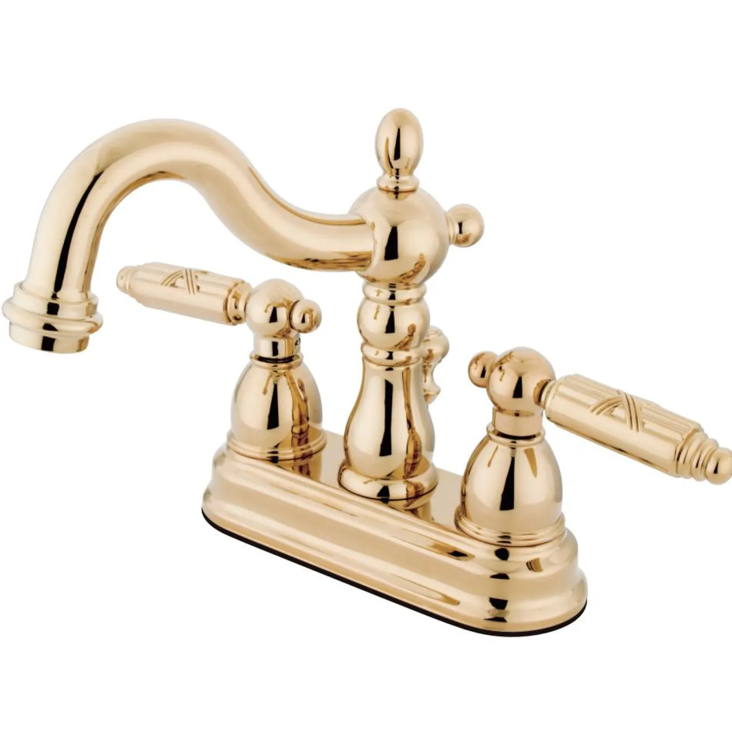 Outlet Heritage Deck Mount 4" Centerset Bathroom Faucet 4" Center Set