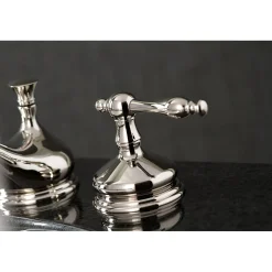 Online Heritage Deck Mount 8" Widespread Bathroom Faucet 8" Widespread