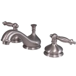 Hot Heritage Deck Mount 8-Inch Widespread 3-Hole Bathroom Faucet 8" Widespread