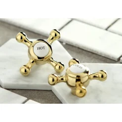 New Heritage Deck Mount Roman Tub Filler Tub Faucets