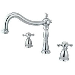 New Heritage Deck Mount Roman Tub Filler Tub Faucets