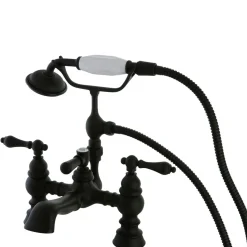 Online Heritage Deck Mount Tub Filler with Hand Shower Tub & Shower Sets|Tub Faucets
