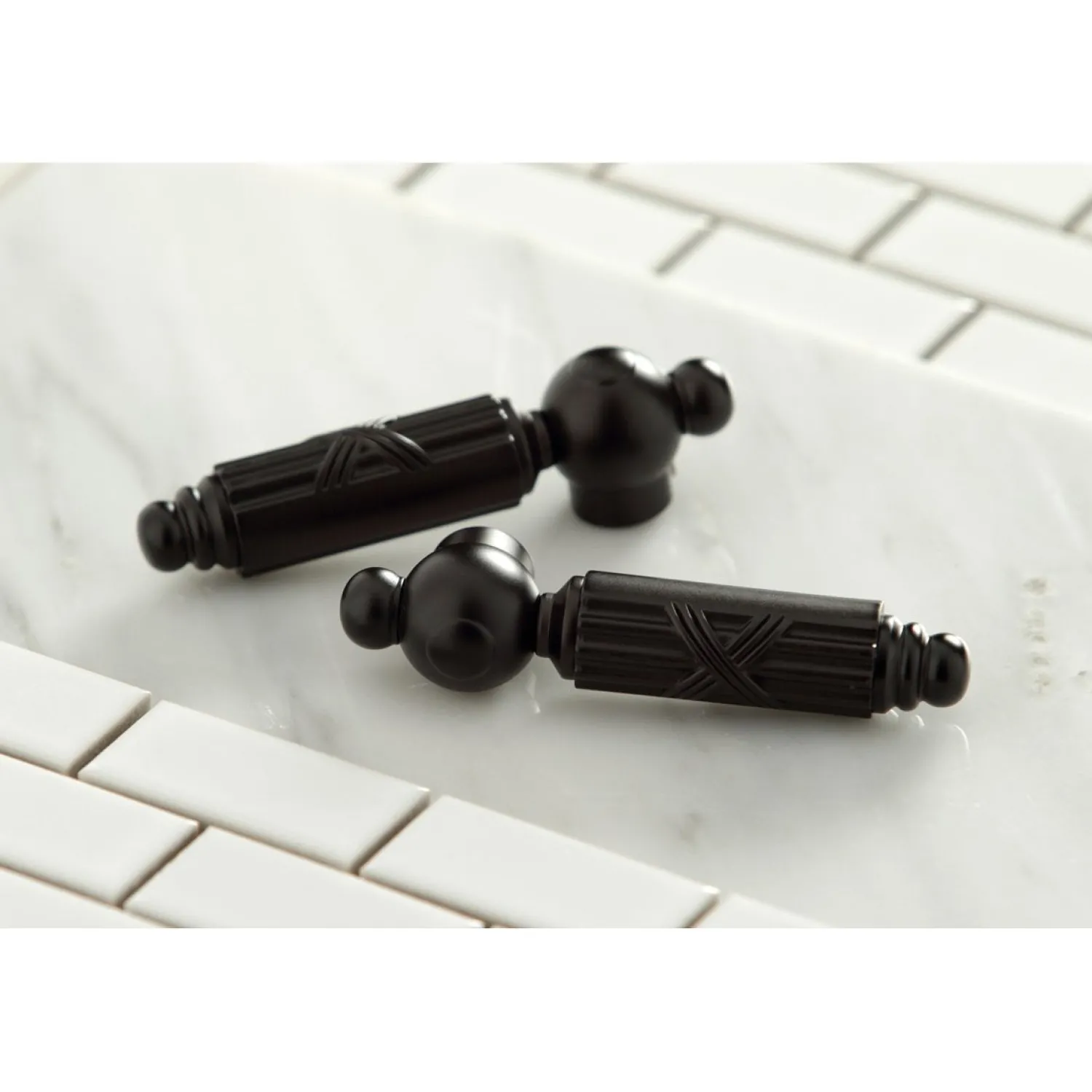 Best Heritage 2-Handle Lever Wall Mount Bathroom Faucet Wall Mount