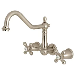 Sale Heritage 2-Handle Wall Mount Tub Filler Tub Faucets