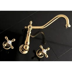 Sale Heritage 2-Handle Wall Mount Tub Filler Tub Faucets