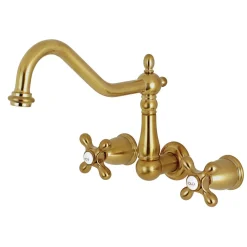 Sale Heritage 2-Handle Wall Mount Tub Filler Tub Faucets