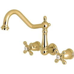 Sale Heritage 2-Handle Wall Mount Tub Filler Tub Faucets