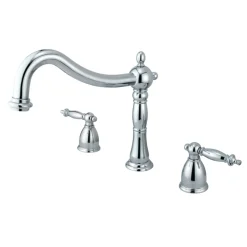 Clearance Heritage 2-Handle Roman Tub Filler Tub Faucets