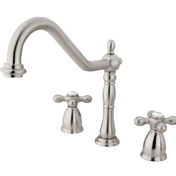 New Heritage 3-Hole Widespread Kitchen Faucet Widespread Kitchen Faucets