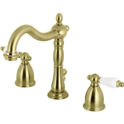 Discount Heritage 3-Hole 8-Inch Widespread Bathroom Faucet 8