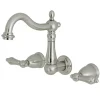Sale Heritage 3-Hole Wall Mount Bathroom Faucet Wall Mount
