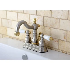 Discount Heritage 3-Hole 4-Inch Centerset Bathroom Faucet 4