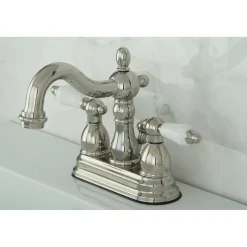 Discount Heritage 3-Hole 4-Inch Centerset Bathroom Faucet 4