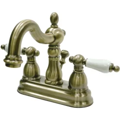 Discount Heritage 3-Hole 4-Inch Centerset Bathroom Faucet 4