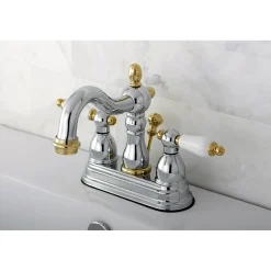 Discount Heritage 3-Hole 4-Inch Centerset Bathroom Faucet 4