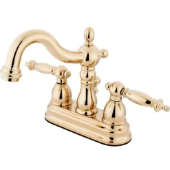 Best Heritage 3-Hole 4" Centerset Bathroom Faucet 4" Center Set